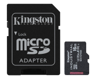 Karta pamięci microSD Kingston 16GB microSDHC Industrial C10 A1 pSLC